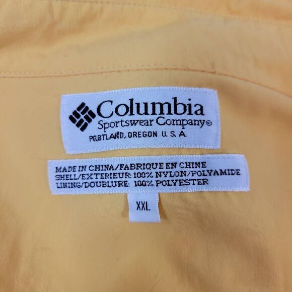 Columbia GRT nylon long sleeve button front lightweight fishing hiking shirt XXL - Picture 6 of 6